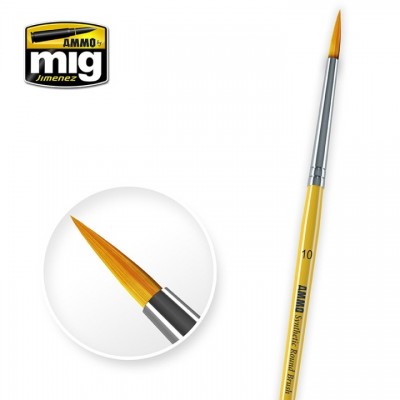 [ܼ] CG8617 [MIG AMMO] CG8617 10 Synthetic Round Brush