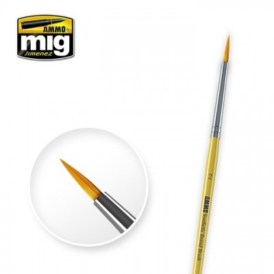 [ܼ] CG8614 [MIG AMMO] CG8614 2 Synthetic Round Brush