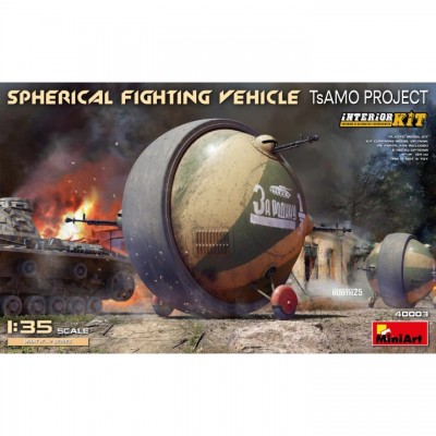 [ܼ] BE40003 [Miniart] BE40003 1/35 Spherical Fighting Vehicle (TsAMO Project).Interior Kit