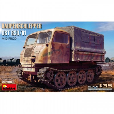 [ܼ] BE35480 [Miniart] BE35480 1/35 Raupenschlepper Ost RSO/01. Mid Prod