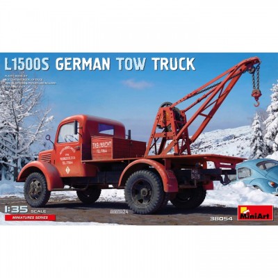 [ܼ] BE38054 [Miniart] BE38054 1/35 L1500S GERMAN TOW TRUCK