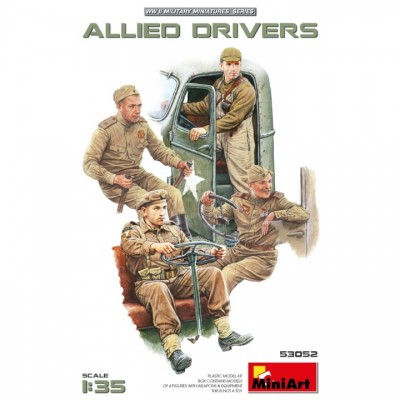 [ܼ] BE53052 [Miniart] BE53052 1/35 Allied Drivers