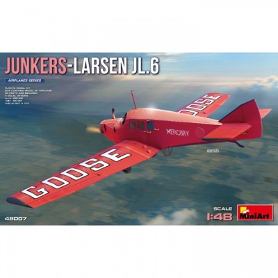 [ܼ] BE48007 [Miniart] BE48007 1/48 Junkers-Larsen JL.6