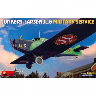 [ܼ] BE48013 [Miniart] BE48013 1/48 Junkers-Larsen JL.6.Military Service
