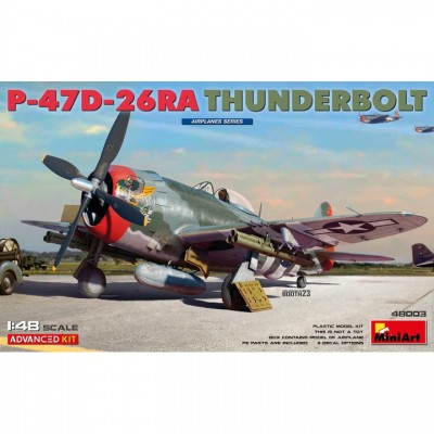 [ܼ] BE48003 [Miniart] BE48003 1/48 P-47D-26RA Thunderbolt. Advanced Kit