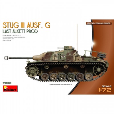 [ܼ] BE72110 [Miniart] BE72110 1/72 StuG III Ausf. G Last Alkett Prod
