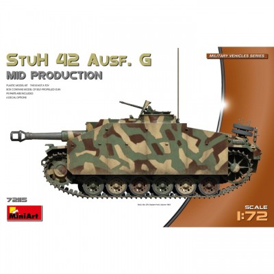 [ܼ] BE72115 [Miniart] BE72115 1/72 StuH 42 Ausf. G Mid Prod
