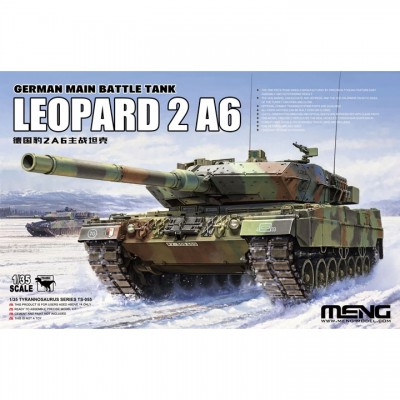 [ܼ] CETS-055 [Meng] CETS-055 1/35 German Main Battle Tank Leopard 2A6