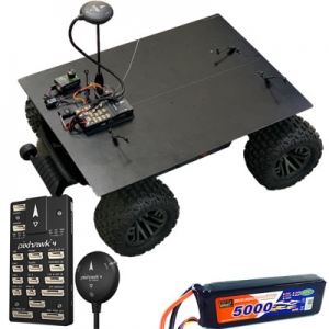 3MAX-V3 4 귯  ι + Ƚȣũ 6C + ͸ Ʈ 4X4 4WD BLS Brushless Rover + Pixhawk Set