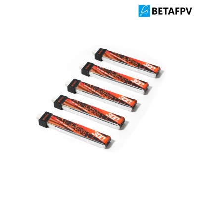 [ܼ]  [BETAFPV] LAVA 1 3.8V 300mAh 75C LiHV Ƭ  ̺Ƽ ͸ (5pcs)