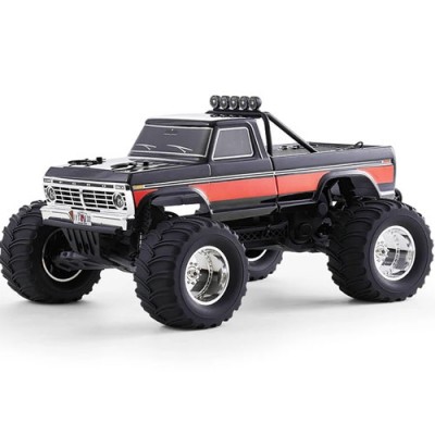 [ܼ] FMS11023RSBK [ROC HOBBY] FMS 1:10 Ford F100 Monster Truck RTR 2WD RS , Black - ͸,  