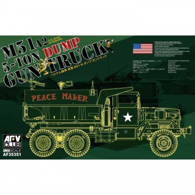 [ܼ] BF35351 [AFV CLUB] BF35351 1/35 M51A2 5-TON DUMP GUN TRUCK