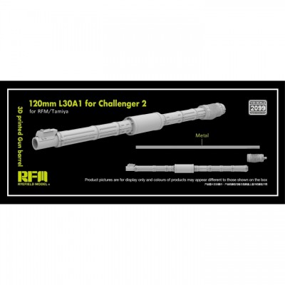 [ܼ] CRM2099 [RFM] CRM2099 1/35 120mm L30A1 barrel for Challenger 2(RFM,Tamiya)