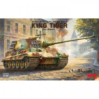 [���ܼ�] CRM5146 [RFM] CRM5146 1/35 Sd.Kfz.182 Pz.Kpfw. VI Ausf.B King Tiger with full interior