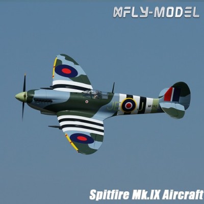 [ܼ]  XFLY Spitfire Mk.IX 1200mm Green Warbird Aircraft PNP
