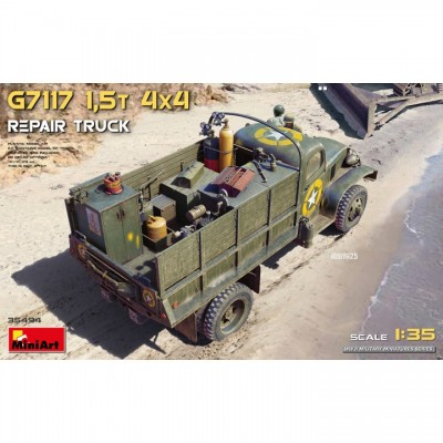 [ܼ] BE35494 [Miniart] BE35494 1/35 G7117 1.5t 4x4 Repair Truck