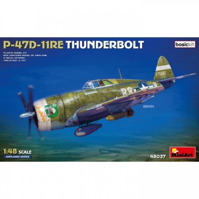 [ܼ] BE48037 [Miniart] BE48037 1/48 P-47D-11RE Thunderbolt - Basic Kit