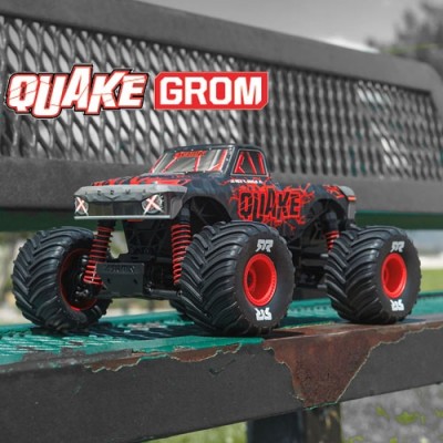 [ܼ] ARA2137T1 [ARRMA] 1/16 QUAKE GROM 4X4 RTR Brushed  Ʈ , (,͸, )