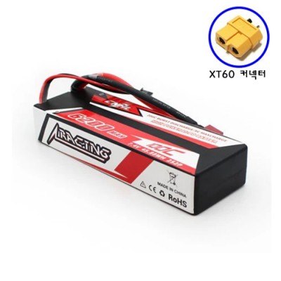 [ܼ] HC6201002XT60 [CNHL] [HC6201002XT60] Racing 6200mAh 7.4V 2S 100C LIPO Battery 輱
