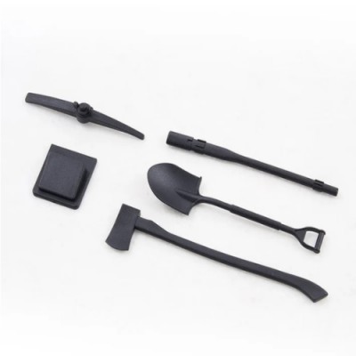 [���ܼ�] C3845 [ROC HOBBY] FCX10 Discovery/Range Rover/Defender 110 Axe And Shovel (Decorative)