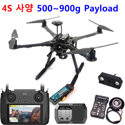 [���ܼ�]  S500 ����/������ ��� 4S ��� + �Ƚ�ȣũ + GPS + MK15 ������ + ī�޶� ���� Ǯ�� (�ִ� 900g ���̷ε�)