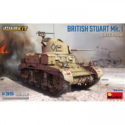 [���ܼ�] BE35441 [Miniart] BE35441 1/35 British Stuart Mk. I Late Prod. INTERIOR KIT