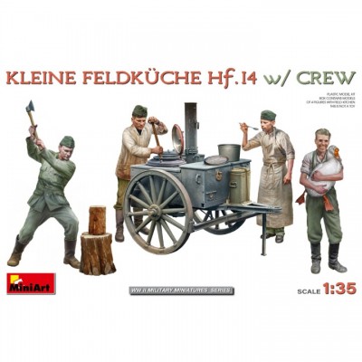 [���ܼ�] BE53011 [Miniart] BE53011 1/35 Kleine Feldkuche Hf.14 w/Crew