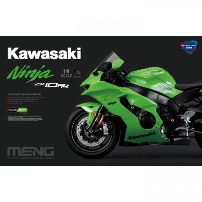 [ܼ] CEMT-008S [Meng] CEMT-008S 1/9 Kawasaki Ninja ZX-10RR - Pre-Coloured Edition