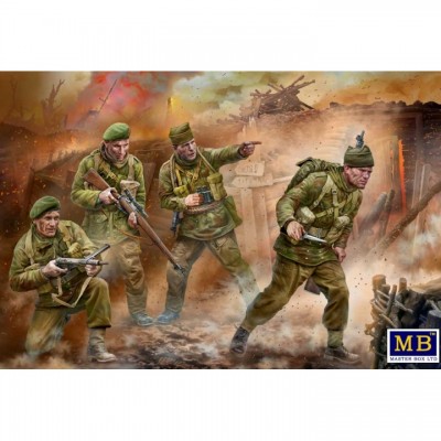 [���ܼ�] CM35252 [MasterBox] CM35252 1/35 Deadly Raid. British Commandos (Dieppe 1942)