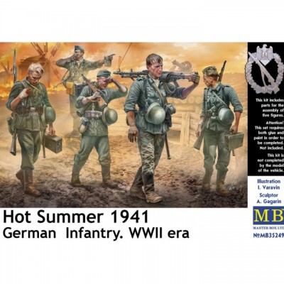 [���ܼ�] CM35249 [MasterBox] CM35249 1/35 Hot Summer 1941. German Infantry.