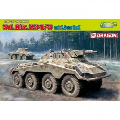[���ܼ�] BD6964 [Dragon] BD6964 1/35 Sd.Kfz.234/3 mit 7,5cm Kwk