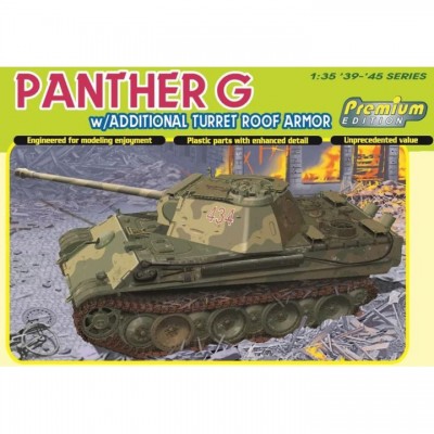 [���ܼ�] BD6913 [Dragon] BD6913 1/35 PANTHER G LATE PRODUCTION w/ADDITIONAL TURRET ROOF ARMOR (PREMIUM EDITION)
