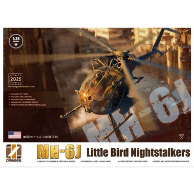 [���ܼ�] CZM50002 [ZIMI MODEL] CZM50002 1/35 MH-6J Little Bird Nightstalkers