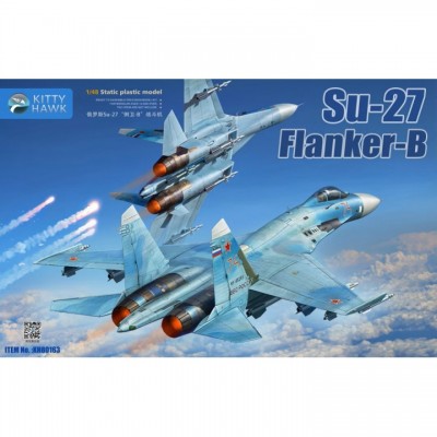 [���ܼ�] CZKH80163 [kitty Hawk] CZKH80163 1/48 Su-27 Flanker-B