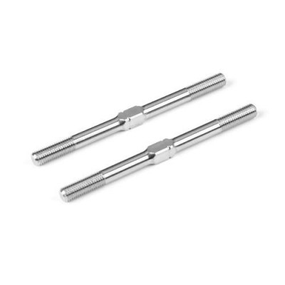 [���ܼ�] 992380 [HUDY] 992380 Titanium Adjustable Turnbuckle 50mm M3.5 L/R (2)