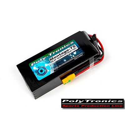 [���ܼ�] PT-B12K-MTG75-6S PT-B12000-Montage75 (22.2V, 6S1P, 75C /JST-XT/XT90S) ��Ƭ ������ ���͸�