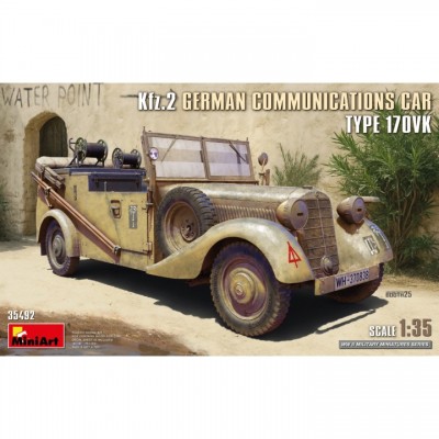 [���ܼ�] BE35492 [Miniart] BE35492 1/35 Kfz.2 German Communications Car Type 170VK