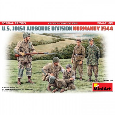 [���ܼ�] BE35475 [Miniart] BE35475 1/35 U.S. 101st Airborne Division Normandy 1944 - Special Edition