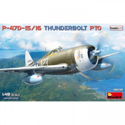 [���ܼ�] BE48039 [Miniart] BE48039 1/35 P-47D-15/16 Thunderbolt. PTO - Basic Kit
