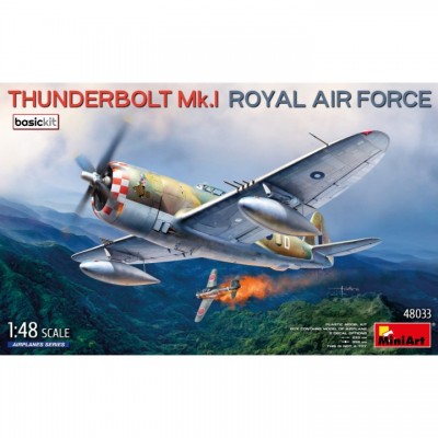 [���ܼ�] BE48033 [Miniart] BE48033 1/48 Thunderbolt Mk.I. Royal Air Force - Basic Kit