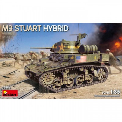 [���ܼ�] BE35446 [Miniart] BE35446 1/35 M3 Stuart Hybrid