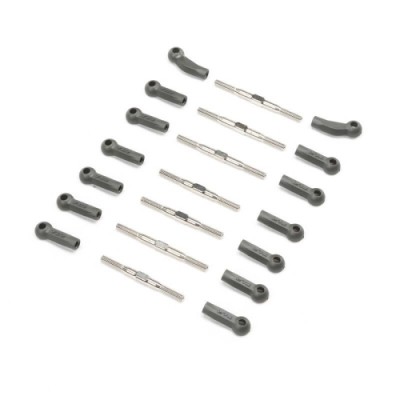 [���ܼ�] TLR-1302 [TLR Racing] TLR-1302 HD Turnbuckle Kit: 22X-4 2.0