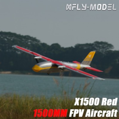 [���ܼ�]  XFLY X1500 Red Twin FPV Aircraft PNP
