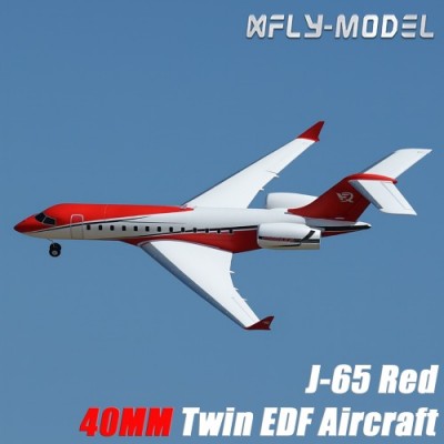 [���ܼ�]  XFLY J-65 Red Twin 40mm EDF PNP 