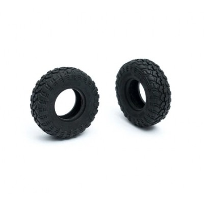 [���ܼ�] C3401 [ROC HOBBY] FCX24M Discovery/Range Rover Tire Set