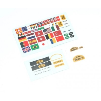 [���ܼ�] C3452 [ROC HOBBY] FCX24M Range Rover Car Body Decal Sheet