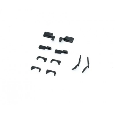 [���ܼ�] C3486 [ROC HOBBY] FCX24M Defender 110/90 Rearview Mirror, Wiper and Handle