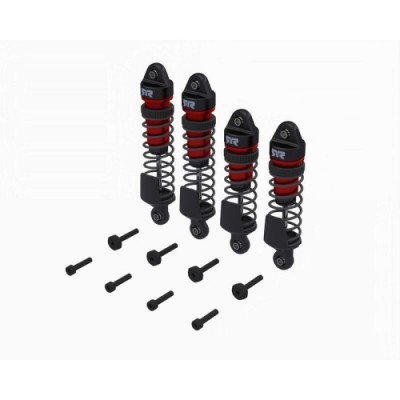 [���ܼ�] ARA-2670 [ARRMA] ARA-2670 Shock Set, Front/Rear Assembled, TBC cSt Oil, Red (4Pcs): MINI