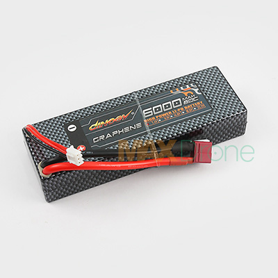 [���ܼ�]  [Dinogy] Graphene 7.4V 6000mAh 2S 80C(Deans Hard Pack)