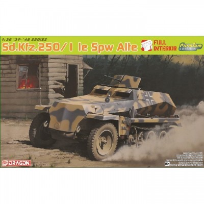 [���ܼ�] BD6557 [Dragon] BD6557 1/35 Sd.Kfz.250/1 le SPW ALTE - Premium edition